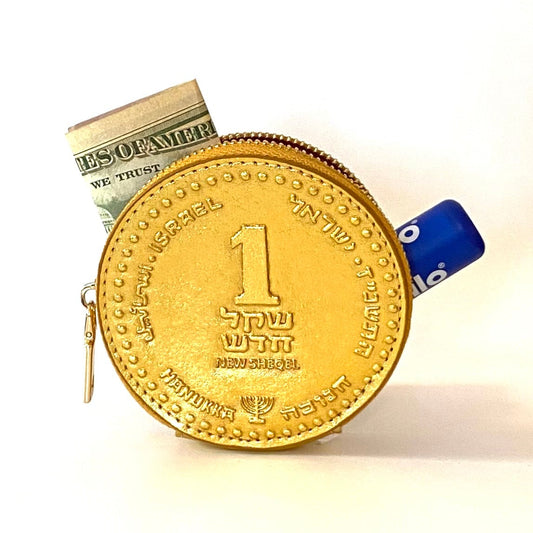 Hanukkah Gelt Coin Pouch (Classic Style)