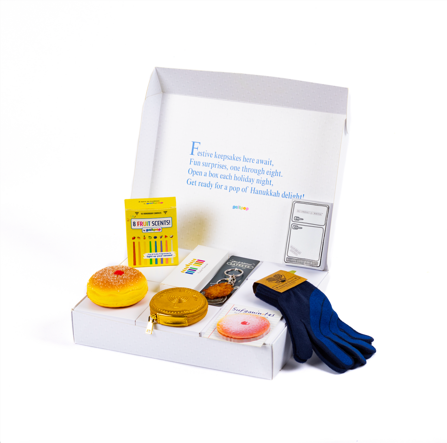 Geltpop 8-Night Hanukkah Surprise Box!