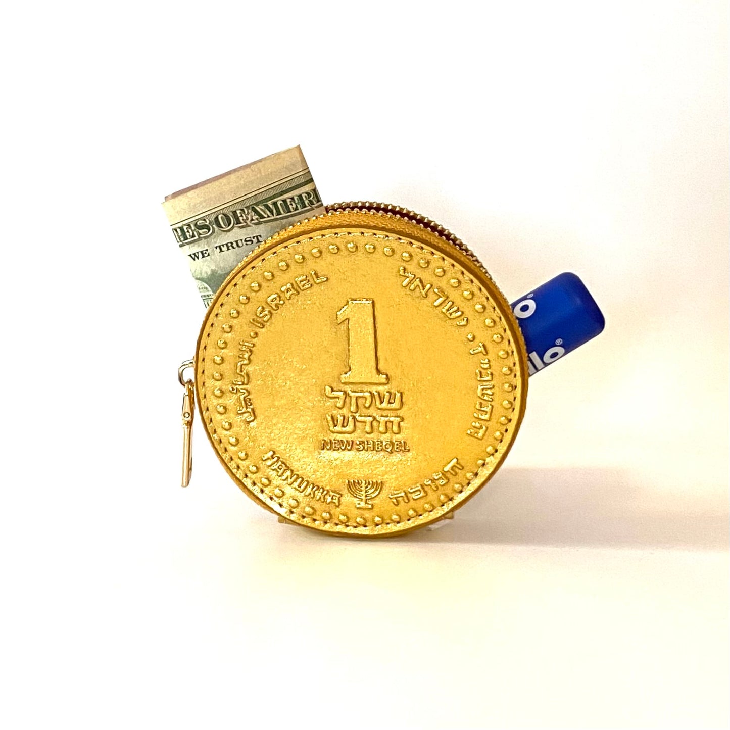 Hanukkah Gelt Coin Pouch (Classic Style)