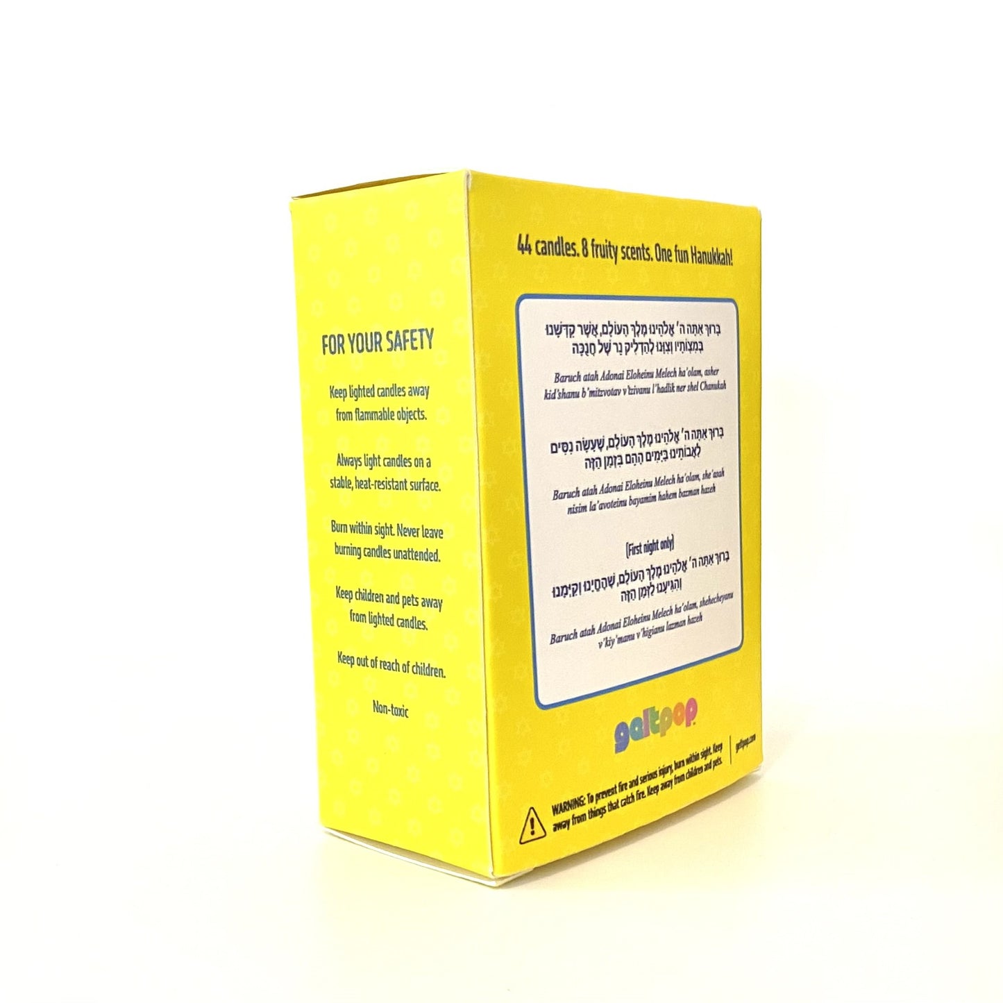 Fruit-Scented Hanukkah Candles