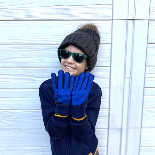 Hanukkah Menorah Gloves