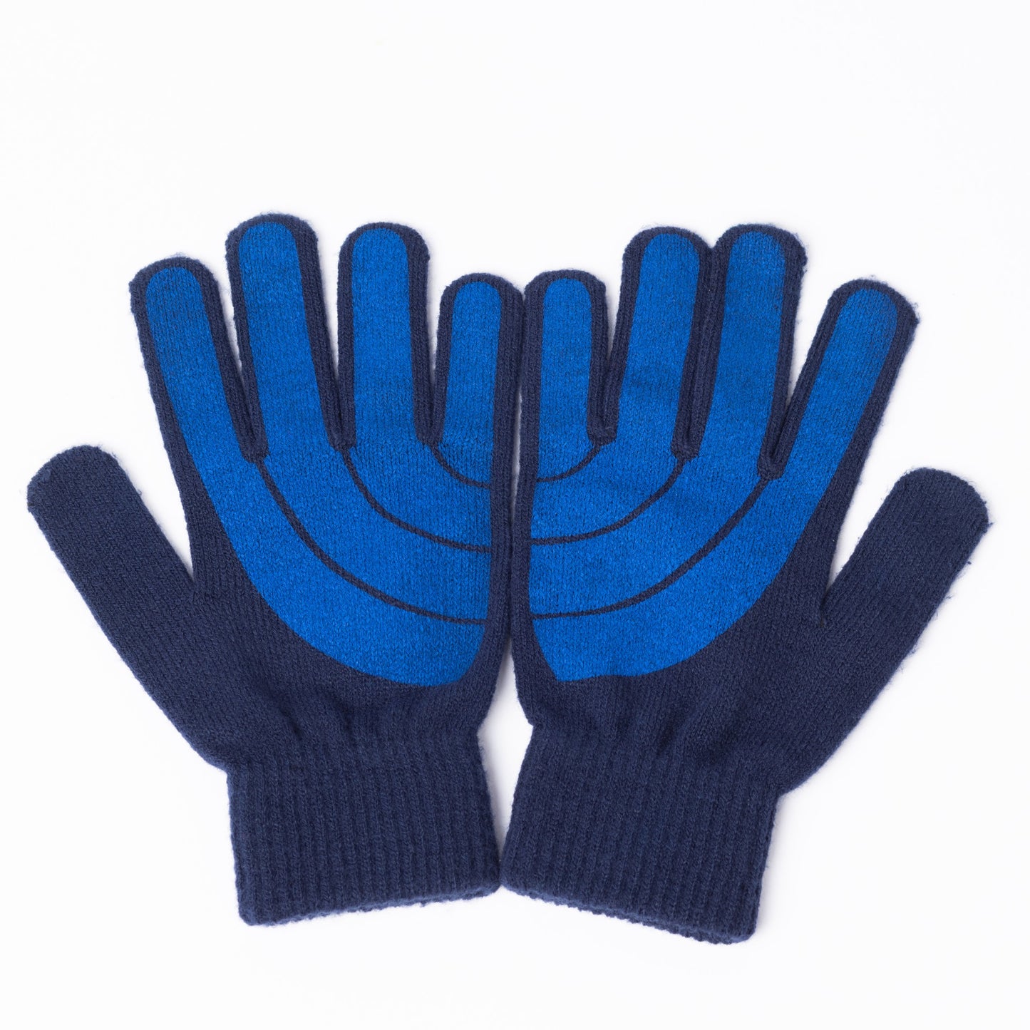 Menorah Gloves: Palms Together!
