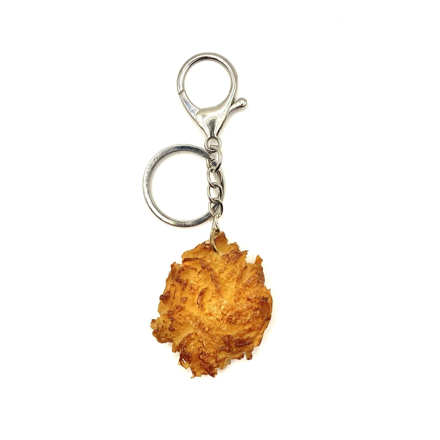 Latkeys! It's a Latke ... on a Keychain! Fun Hanukkah Keychain Gift