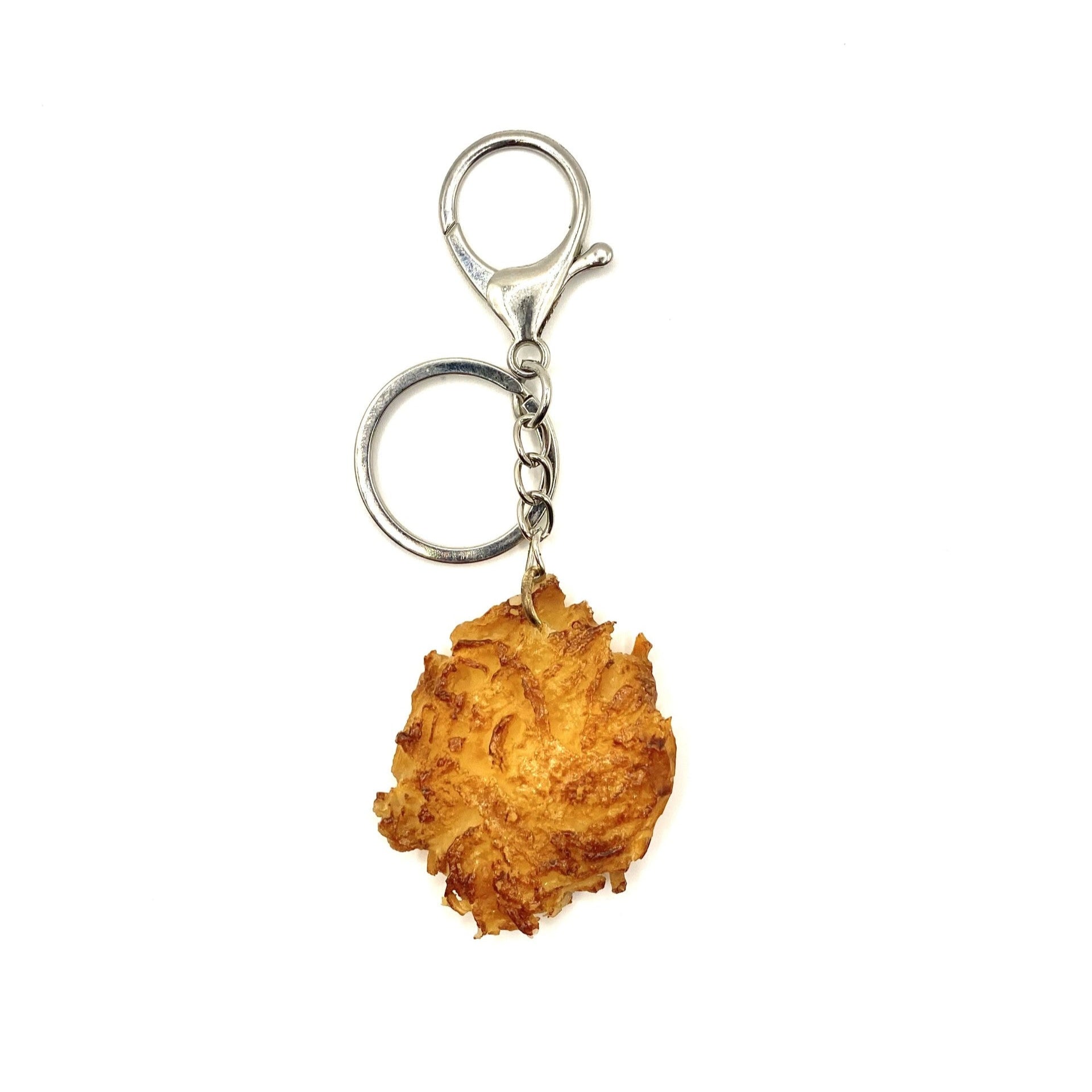 Latkeys! It's a Latke ... on a Keychain! Fun Hanukkah Keychain Gift